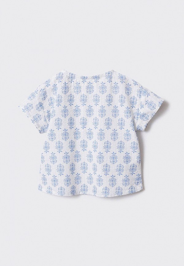 Рубашка Mango Kids белый, размер 80, фото 2