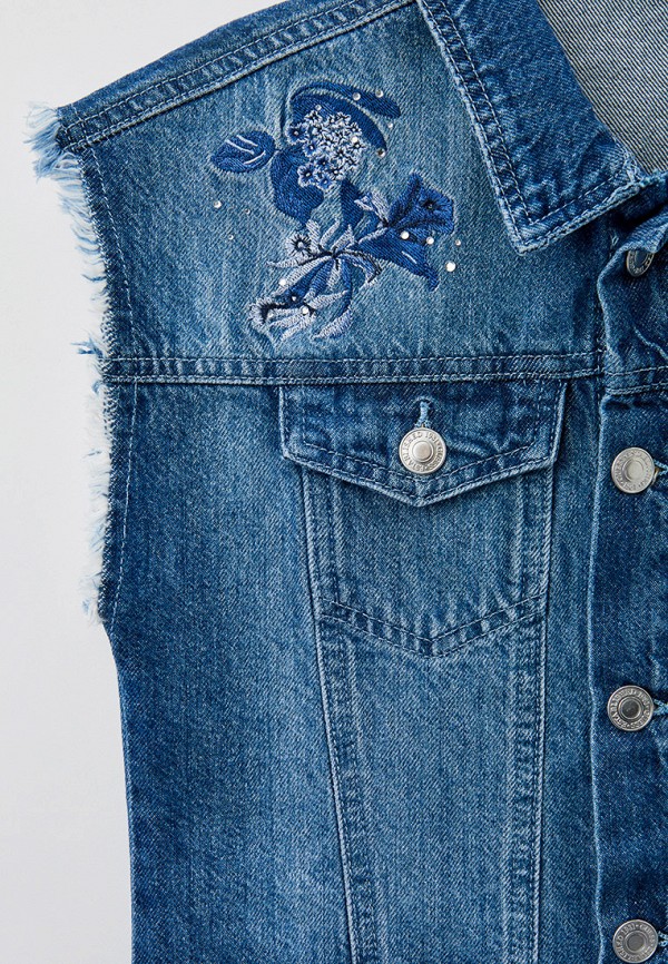 фото Жилет джинсовый guess