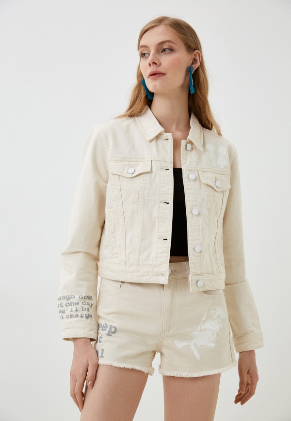 

Куртка джинсовая Guess, Белый, STEVIE DENIM JACKET