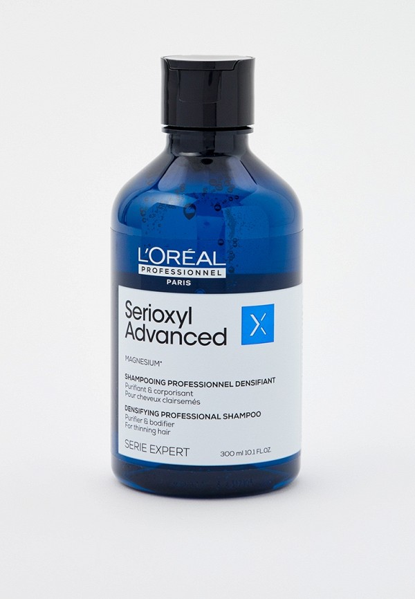 Шампунь L'Oreal Professionnel для очищения и уплотнения волос, Профессиональный, Serioxyl Advanced, 300 мл