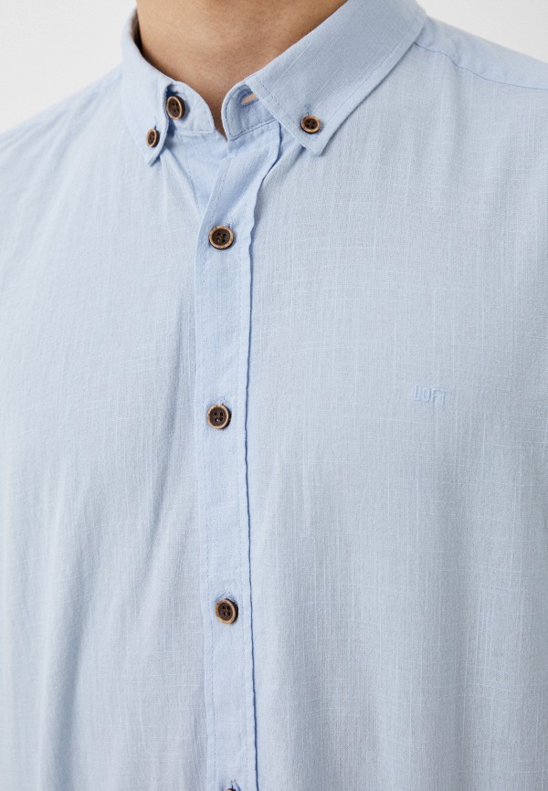 Рубашка Loft голубой, размер 52, фото 4