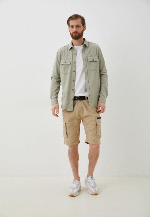 Рубашка Loft зеленый, размер 48, фото 2