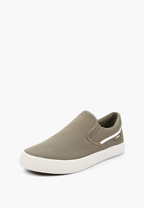 Слипоны s.Oliver хаки, размер 41, фото 2