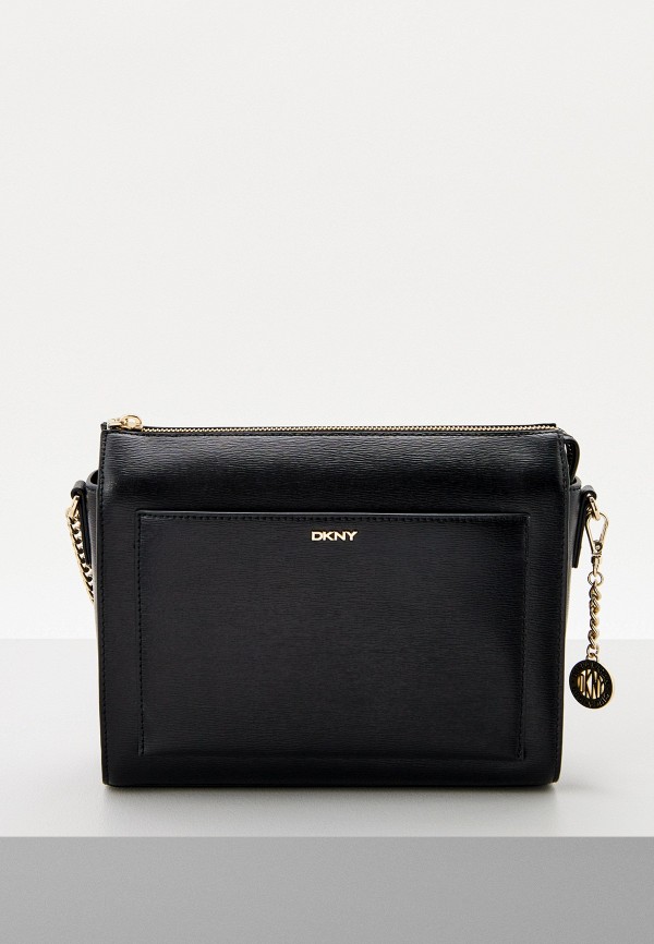 

Сумка и брелок DKNY, Черный