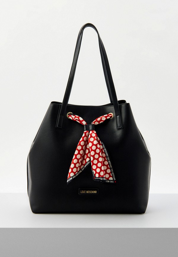 

Сумка и платок Love Moschino, Черный