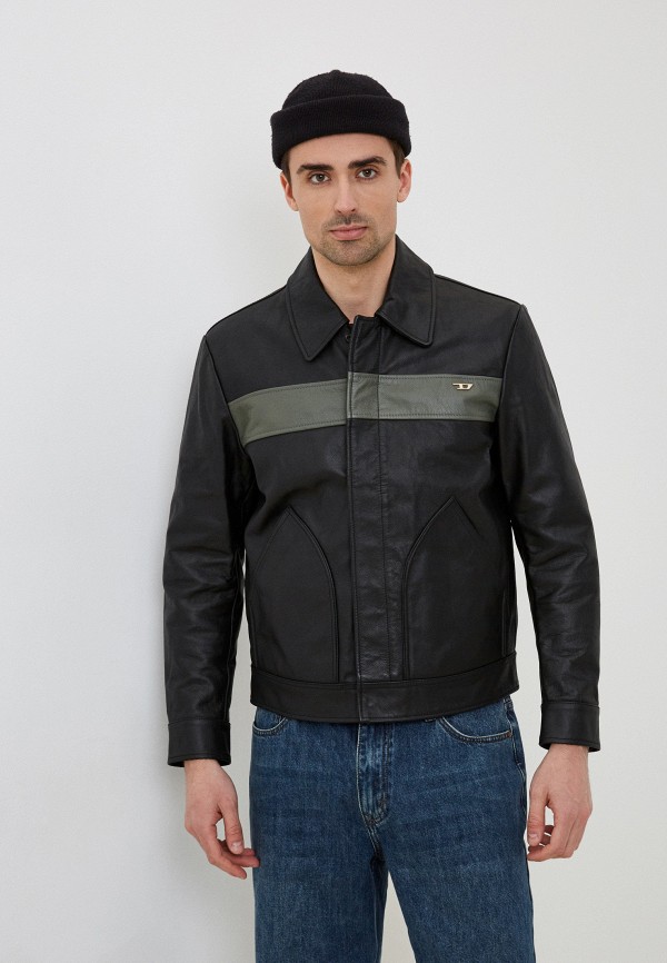 

Куртка кожаная Diesel, Черный