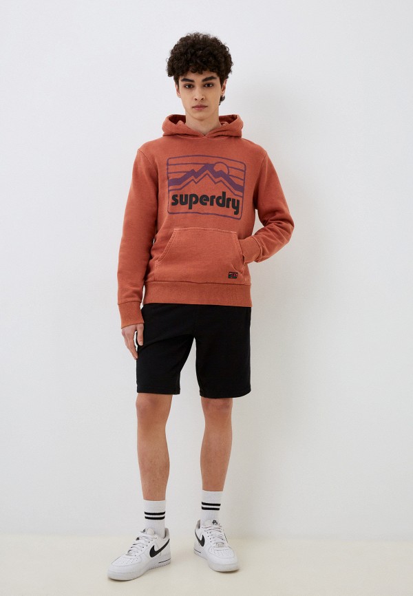 Шорты спортивные Superdry черный, размер 50, фото 2