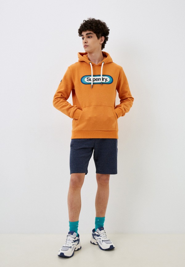 Шорты спортивные Superdry синий, размер 50, фото 2