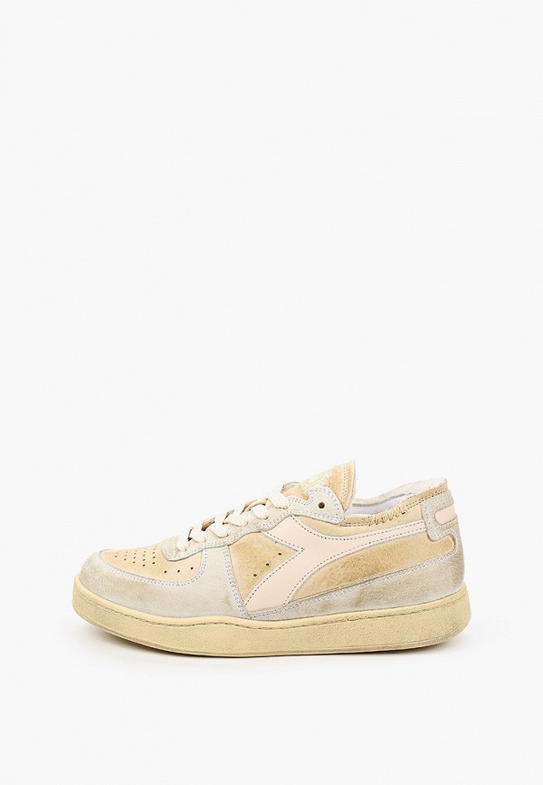 

Кеды Diadora, Бежевый, MI BASKET ROW CUT PIGSKIN USED