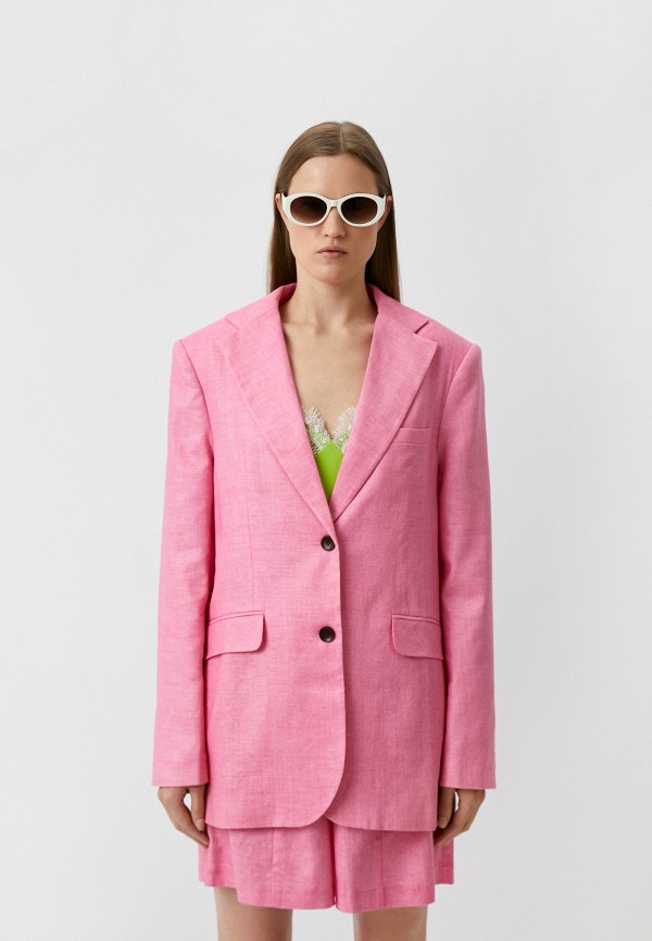 Пиджак Lesyanebo розового цвета