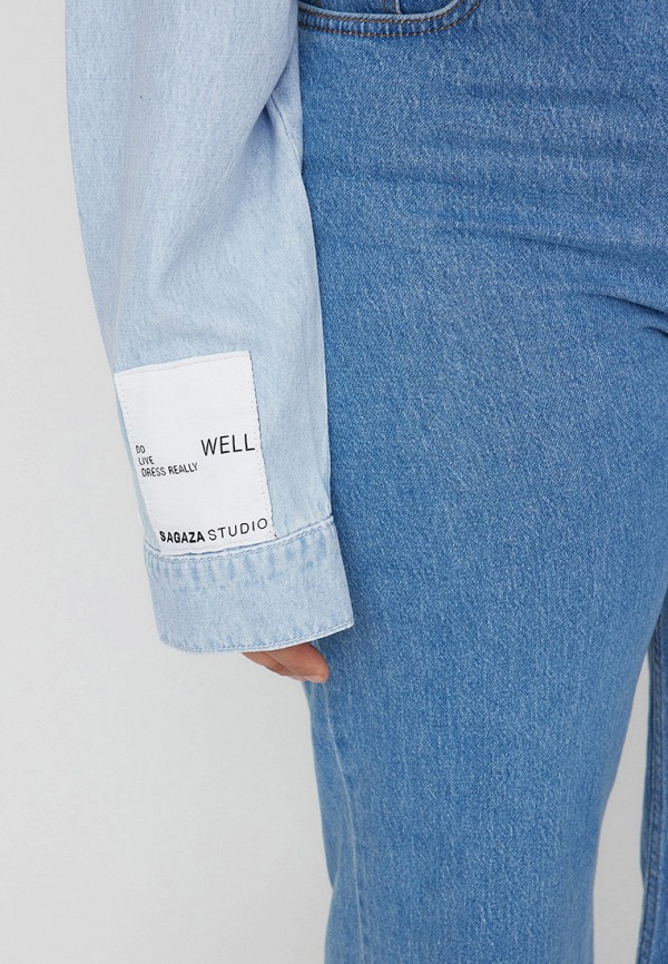 фото Рубашка джинсовая trendyol