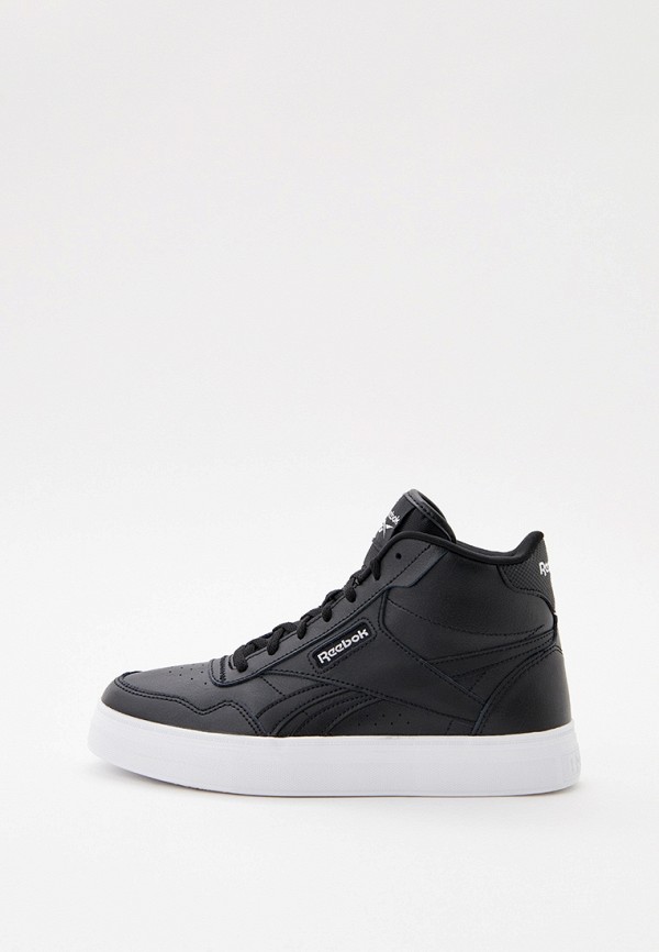 

Кеды Reebok, Черный, REEBOK COURT ADV BOLD HIGH