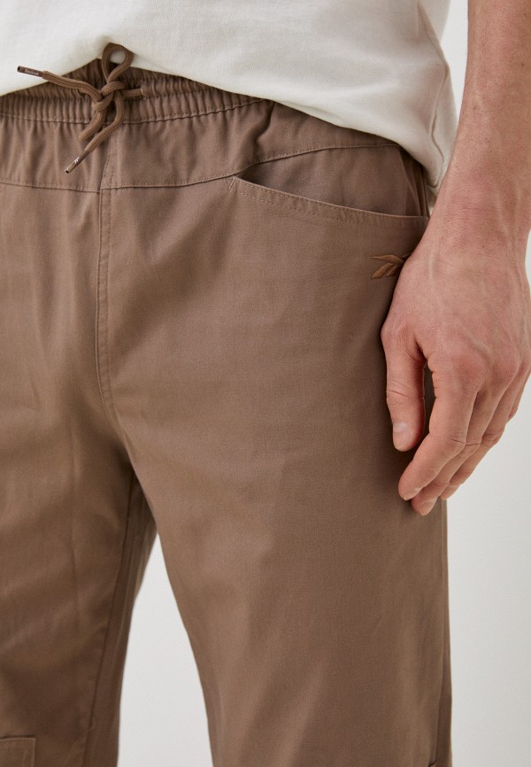 Брюки Reebok коричневый, размер 56, фото 4