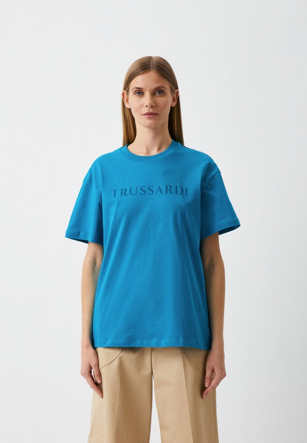 

Футболка Trussardi, Бирюзовый