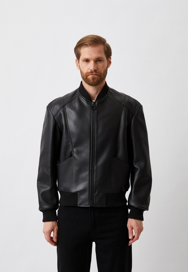 

Куртка кожаная Trussardi, Черный