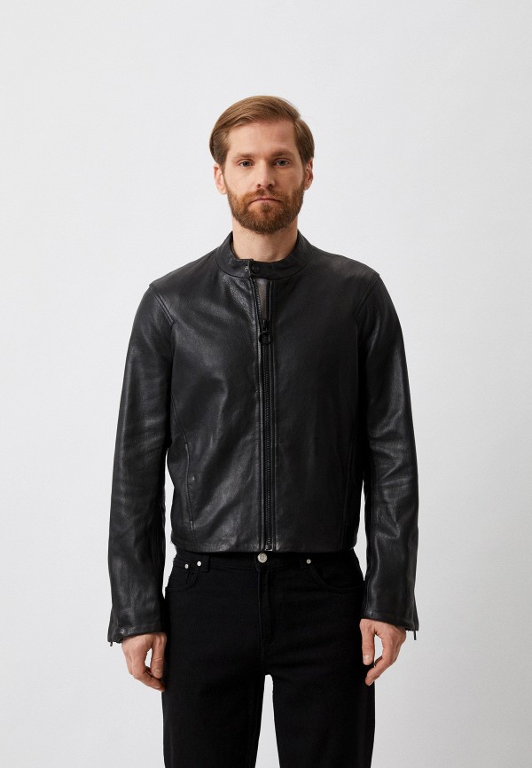 фото Куртка кожаная trussardi