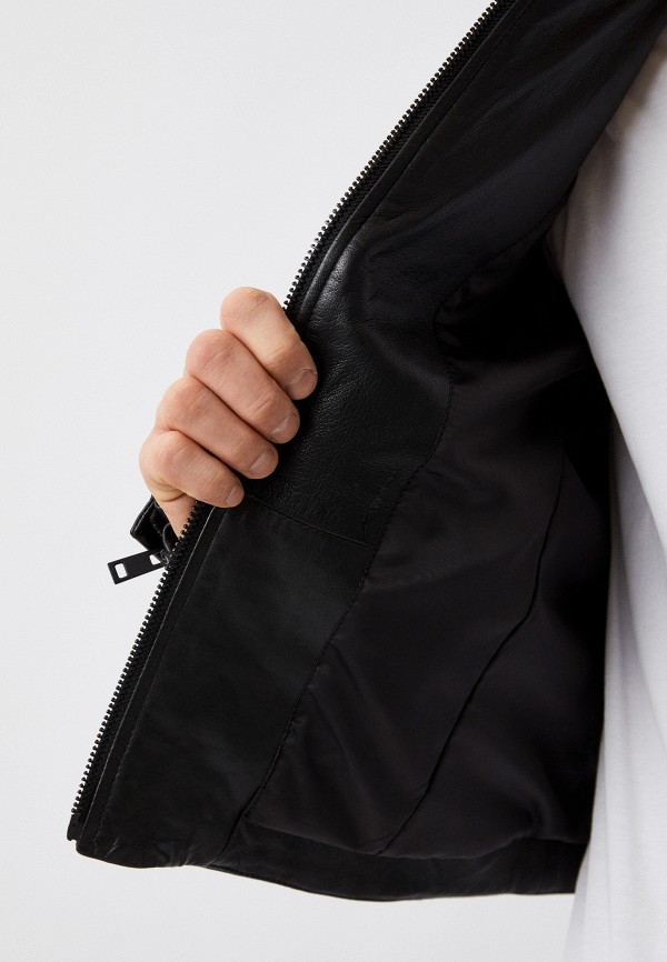 фото Куртка кожаная trussardi