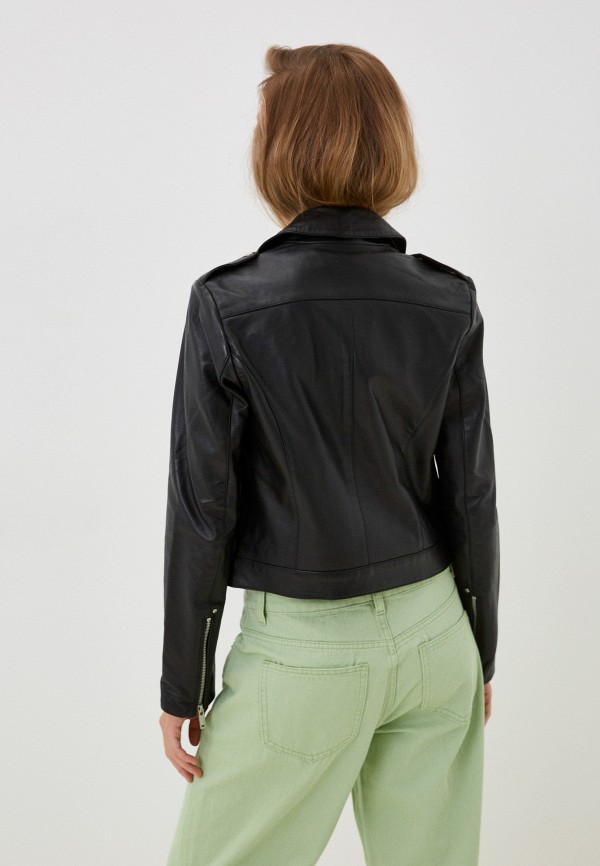 фото Куртка кожаная naf naf