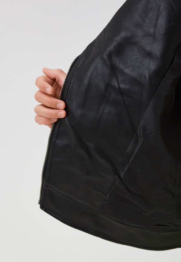 фото Куртка кожаная naf naf