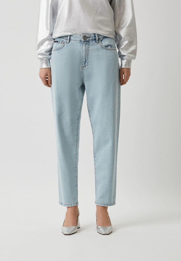 

Джинсы Philipp Plein, Голубой, MOM FIT