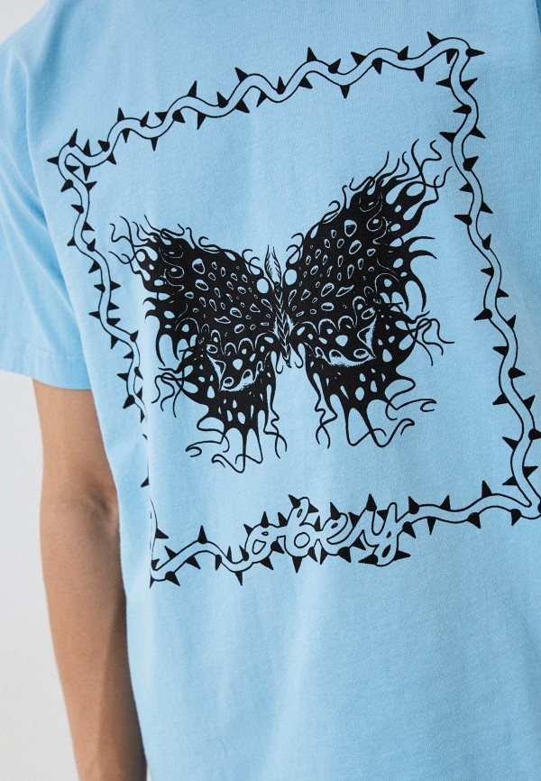 Футболка Obey голубой, размер 50, фото 3