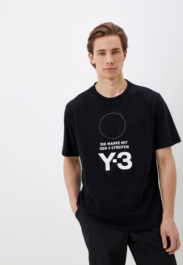 

Футболка adidas Y-3, Черный, M STKD SS TEE