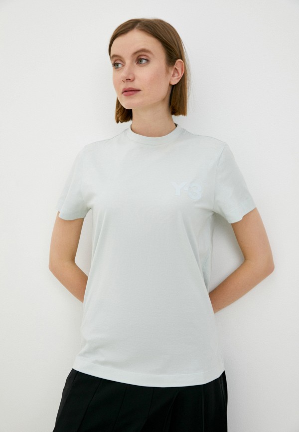 

Футболка adidas Y-3, Бирюзовый, W CL LOGO TEE