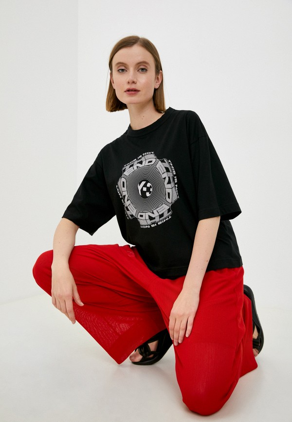 

Футболка adidas Y-3, Черный, W CH1 GFX TEE