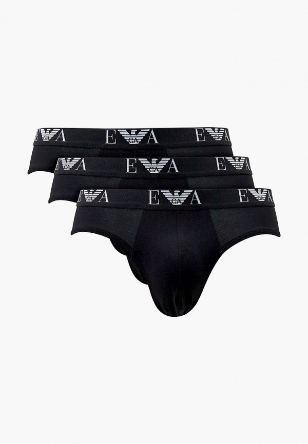 

Трусы 3 шт. Emporio Armani, Черный