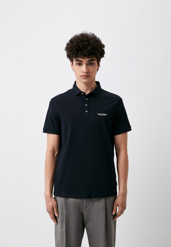 

Поло Armani Exchange, Синий