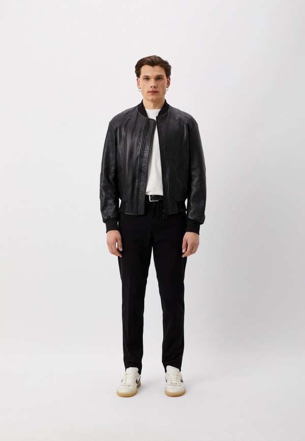 фото Куртка кожаная trussardi