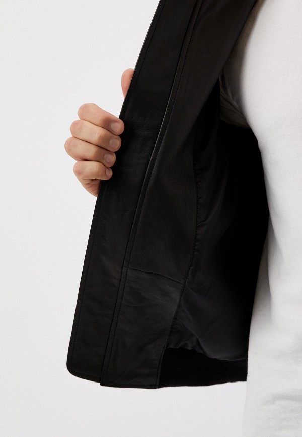 фото Куртка кожаная trussardi