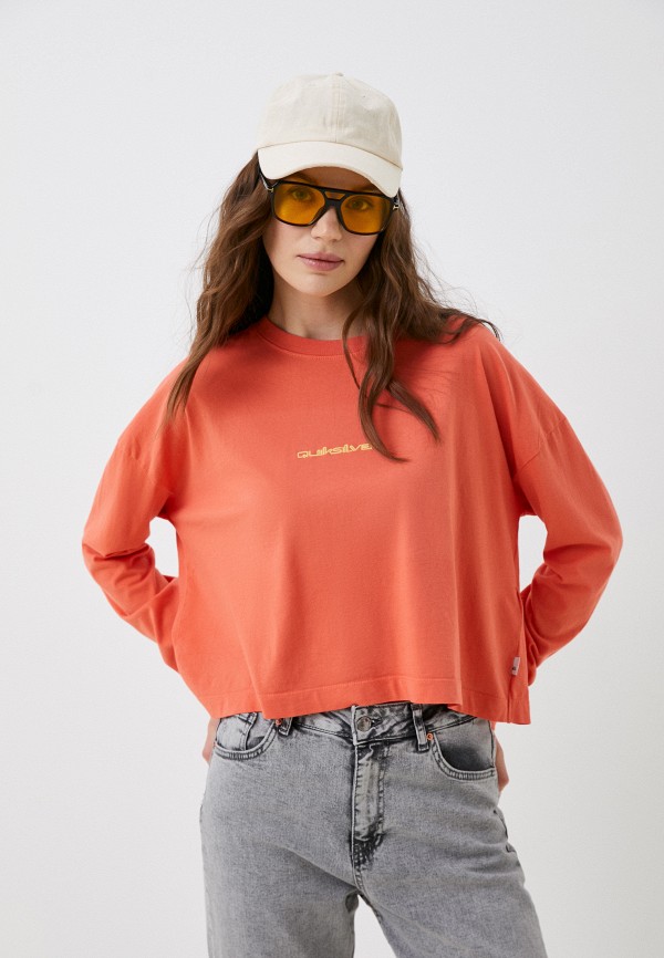 

Лонгслив Quiksilver, Оранжевый, OVERSIZEDCROPLS W TEES NKN0