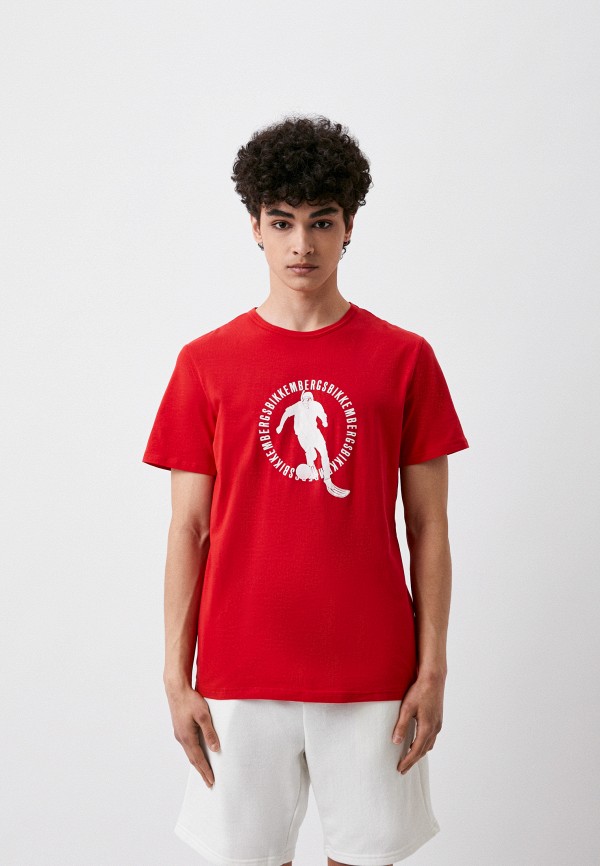 

Футболка Bikkembergs, Красный