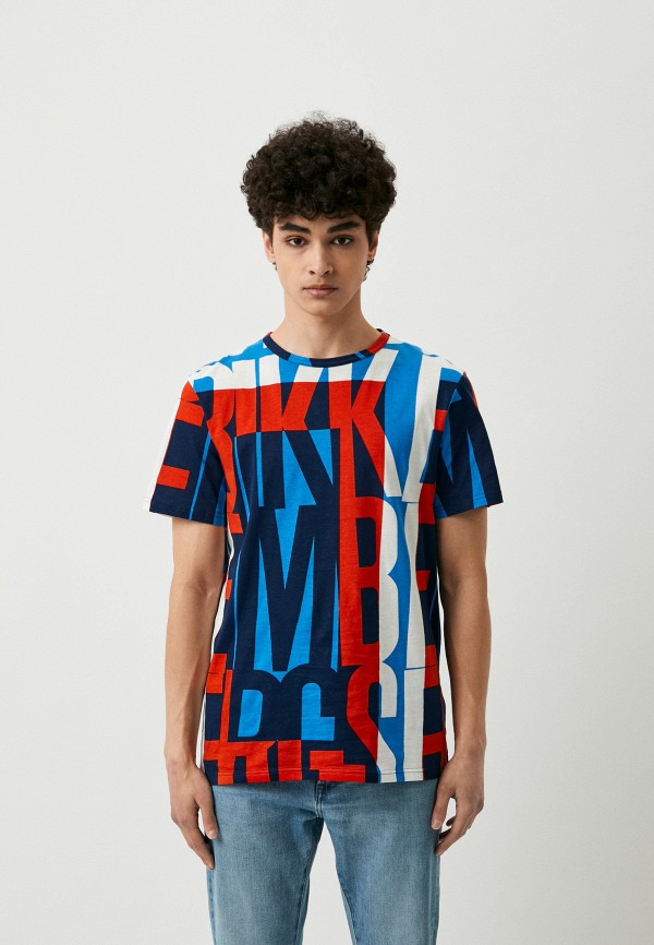 

Футболка Bikkembergs, Разноцветный