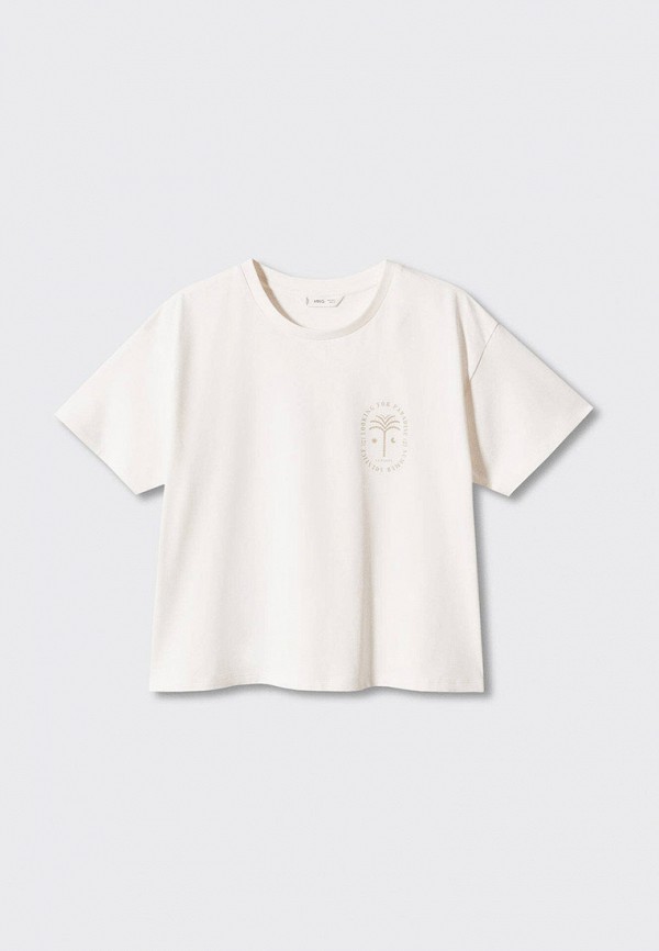 

Футболка Mango Kids, Бежевый, SOLS
