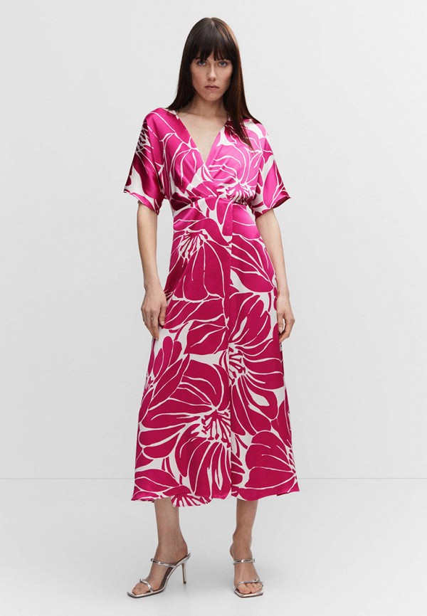 

Платье Mango, Розовый, FRESIA
