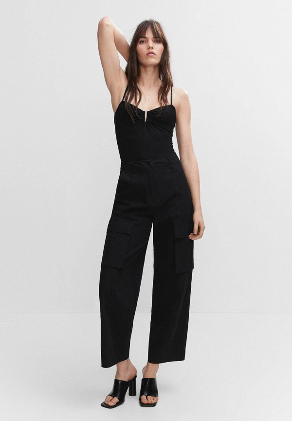 Боди Mango черный, размер 42, фото 2