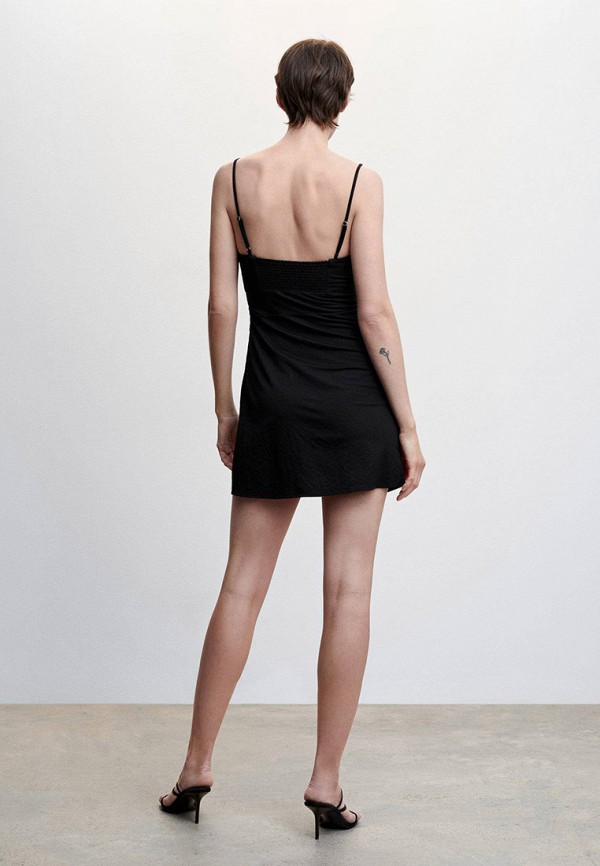 Платье Mango черный, размер 42, фото 3