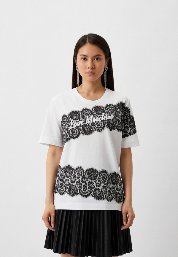 

Футболка Love Moschino, Белый