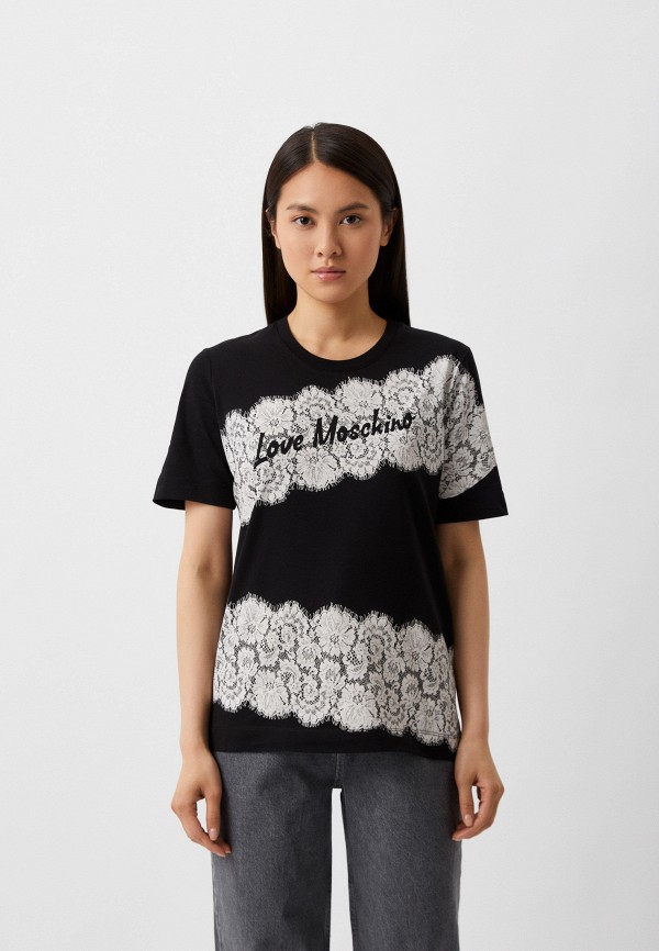 

Футболка Love Moschino, Черный