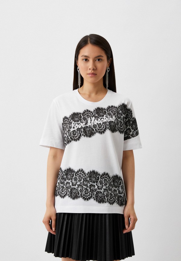 

Футболка Love Moschino, Белый