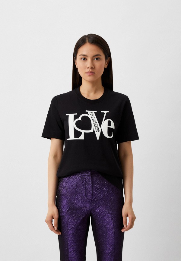 

Футболка Love Moschino, Черный
