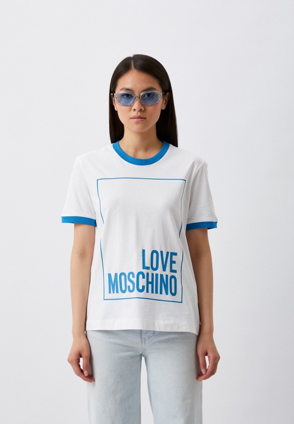 

Футболка Love Moschino, Белый