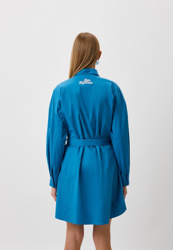 Платье Love Moschino синий, размер 48, фото 3