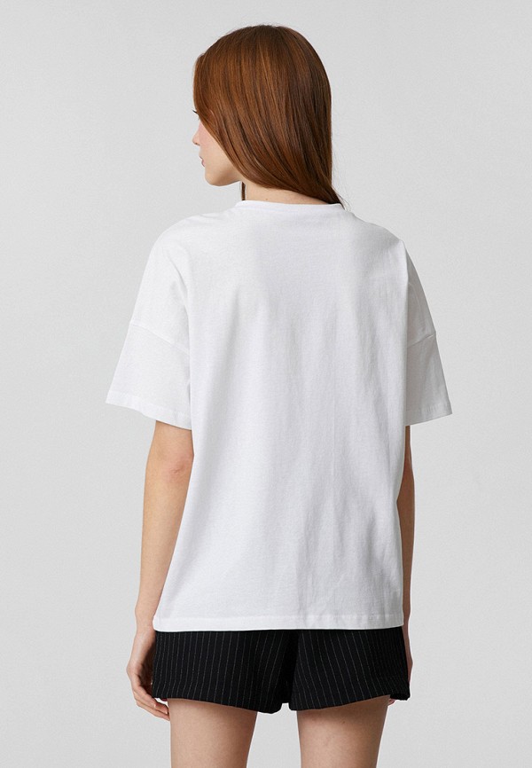 Футболка Koton белый, размер 46, фото 3