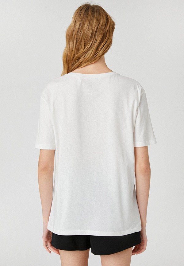 Футболка Koton белый, размер 48, фото 3