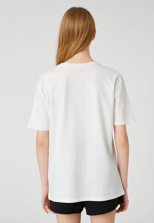 Футболка Koton белый, размер 52, фото 3