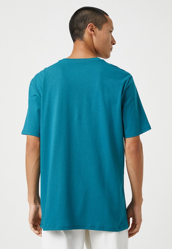 Футболка Koton бирюзовый, размер 50, фото 3