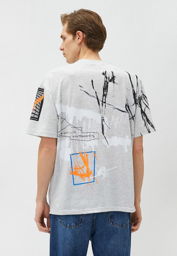 Футболка Koton серый, размер 50, фото 3